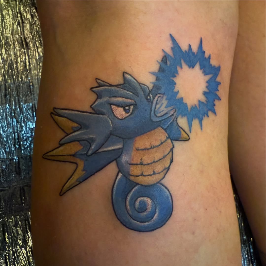 Tattoo by @jenniweer — new_school, anime