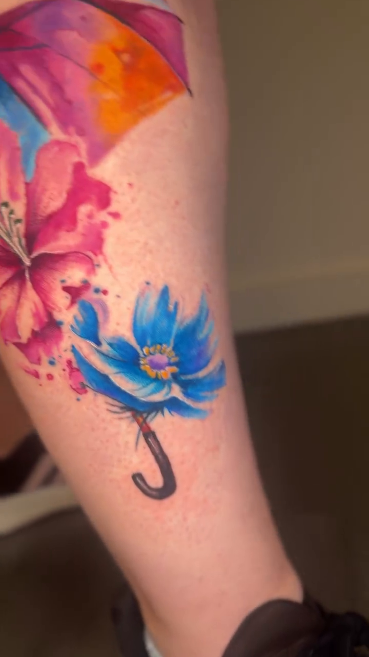 Tattoo by @hunminji — watercolor
