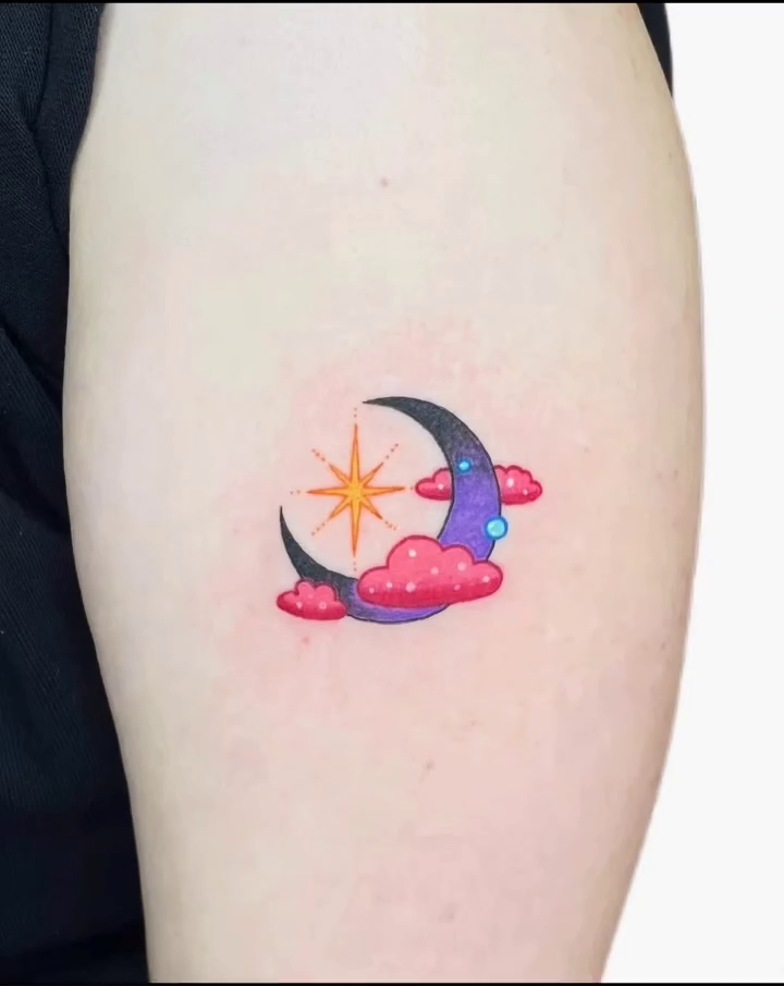 Tattoo by @tattoo_korea_ — fine_line, watercolor