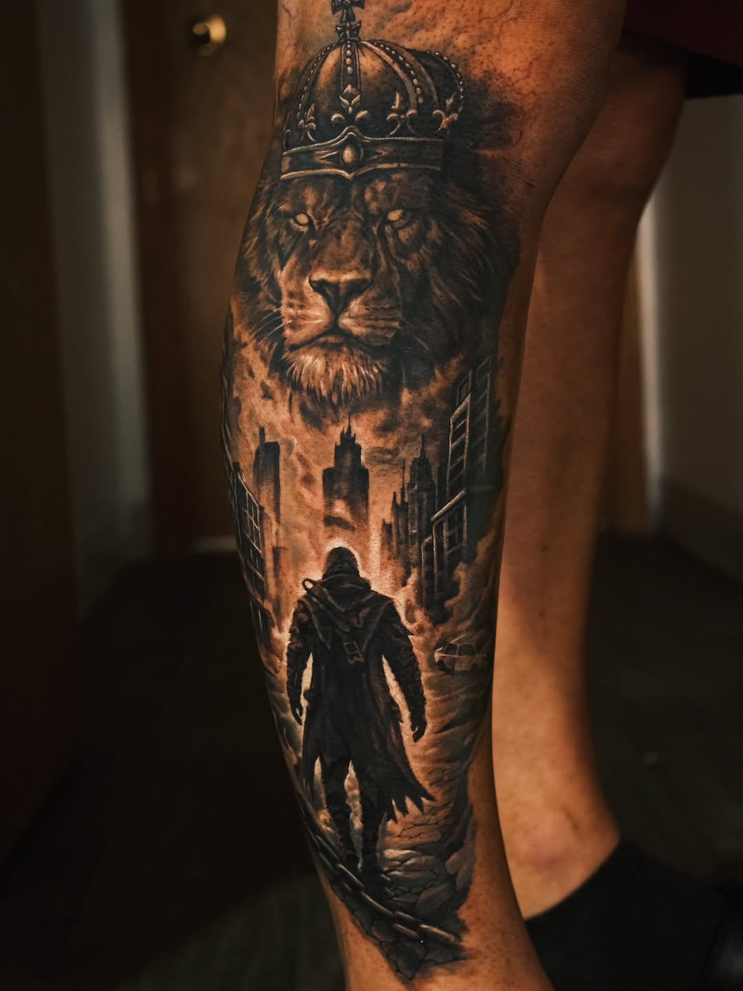 Tattoo by @krystersanchez — realism, black_and_grey