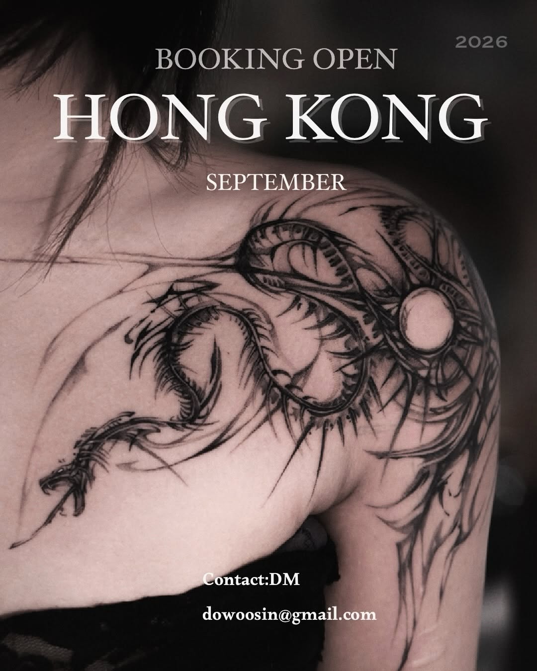 Tattoo by @dowoo_tattoo β blackwork, black_and_grey