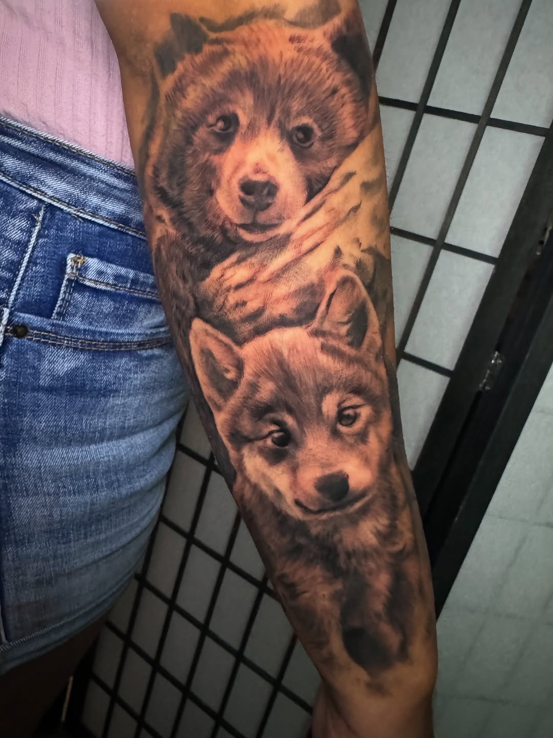 Tattoo by @dannysan14 — realism, black_and_grey