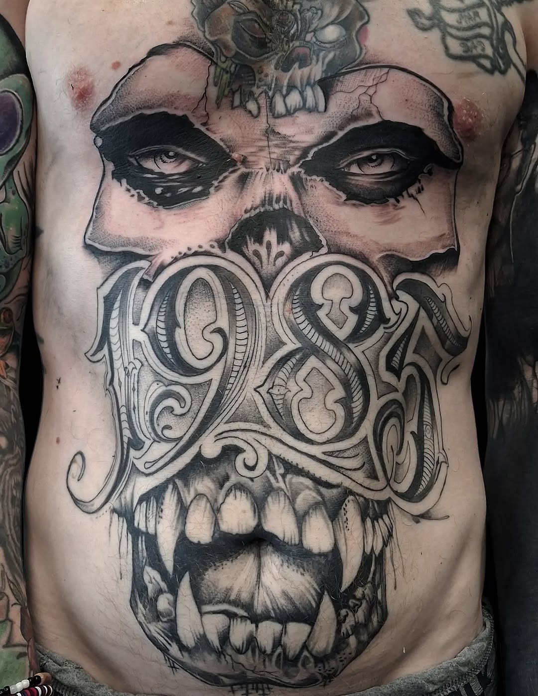 Tattoo by @powetattoos — black_and_grey, realism