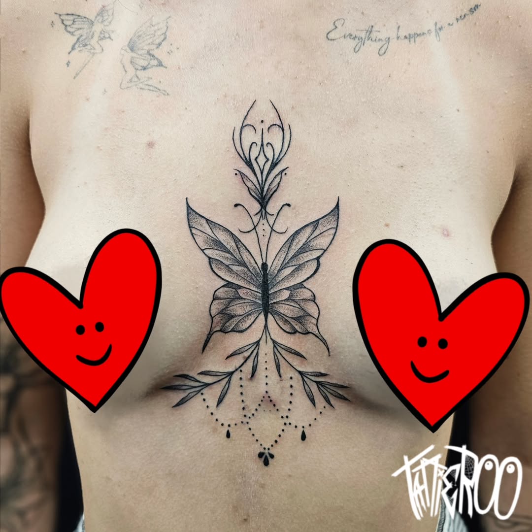 Tattoo by @tattier00 — fine_line, dotwork