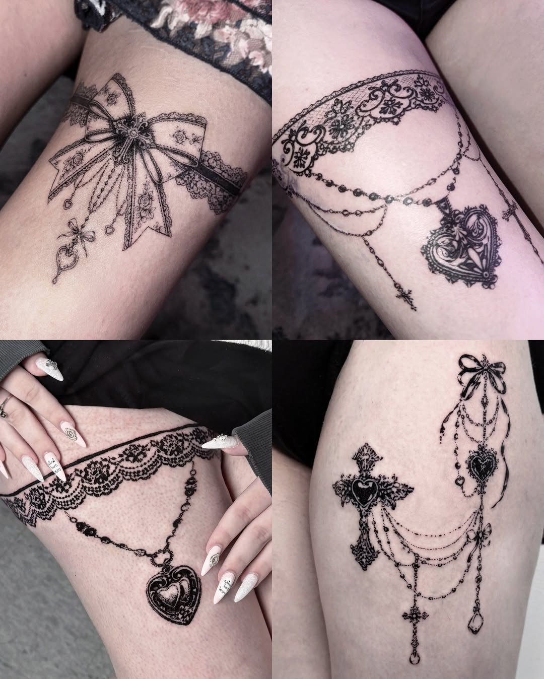 Tattoo by @kayaa.tt — fine_line, black_and_grey