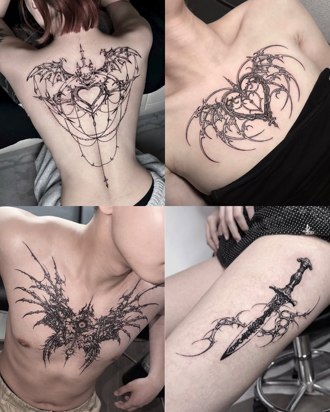 Tattoo by @kayaa.tt — blackwork, ornamental