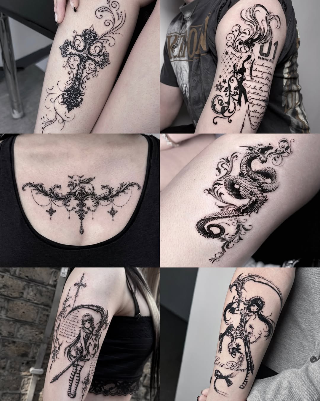 Tattoo by @kayaa.tt — fine_line, blackwork