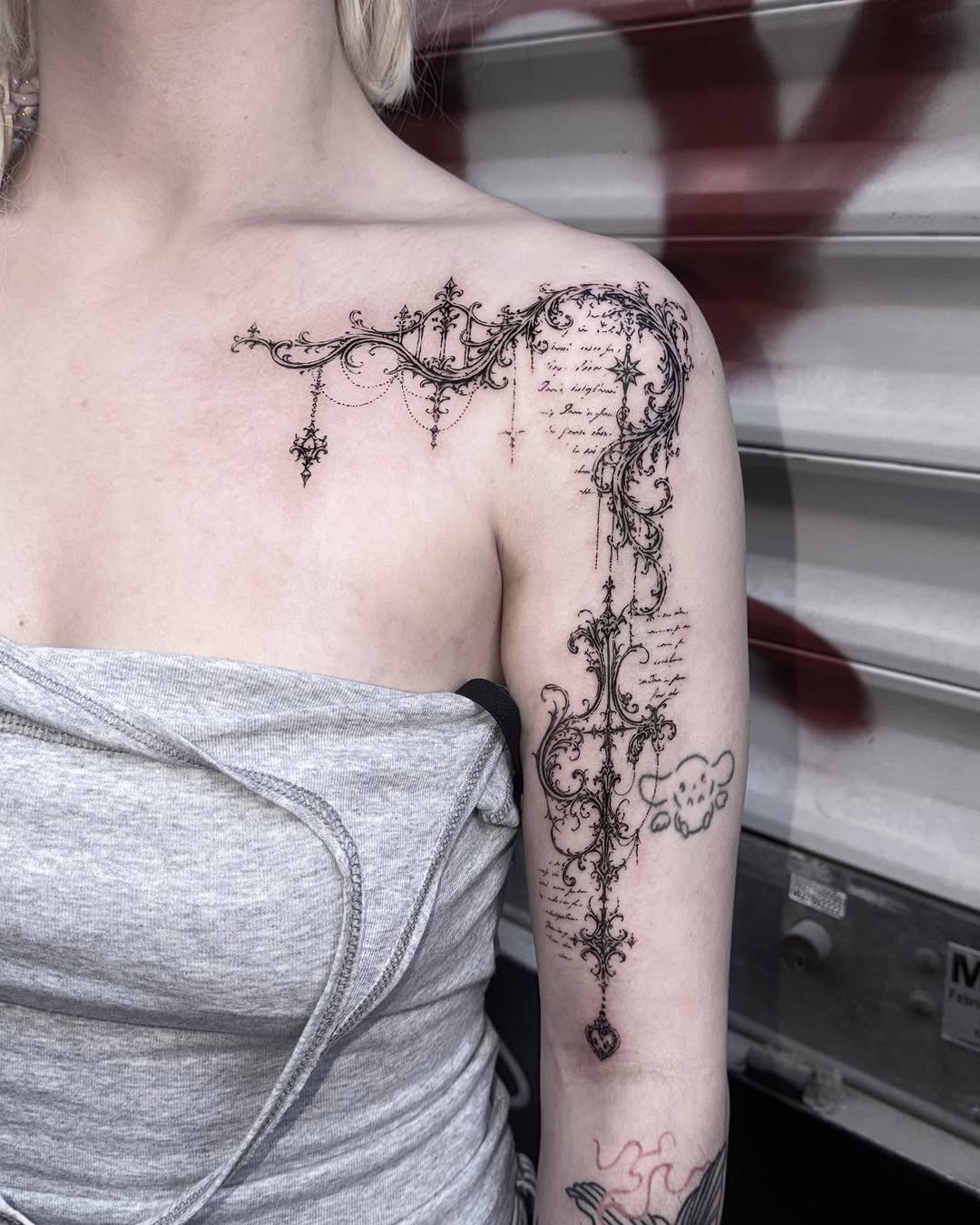 Tattoo by @kayaa.tt — fine_line, lettering_script