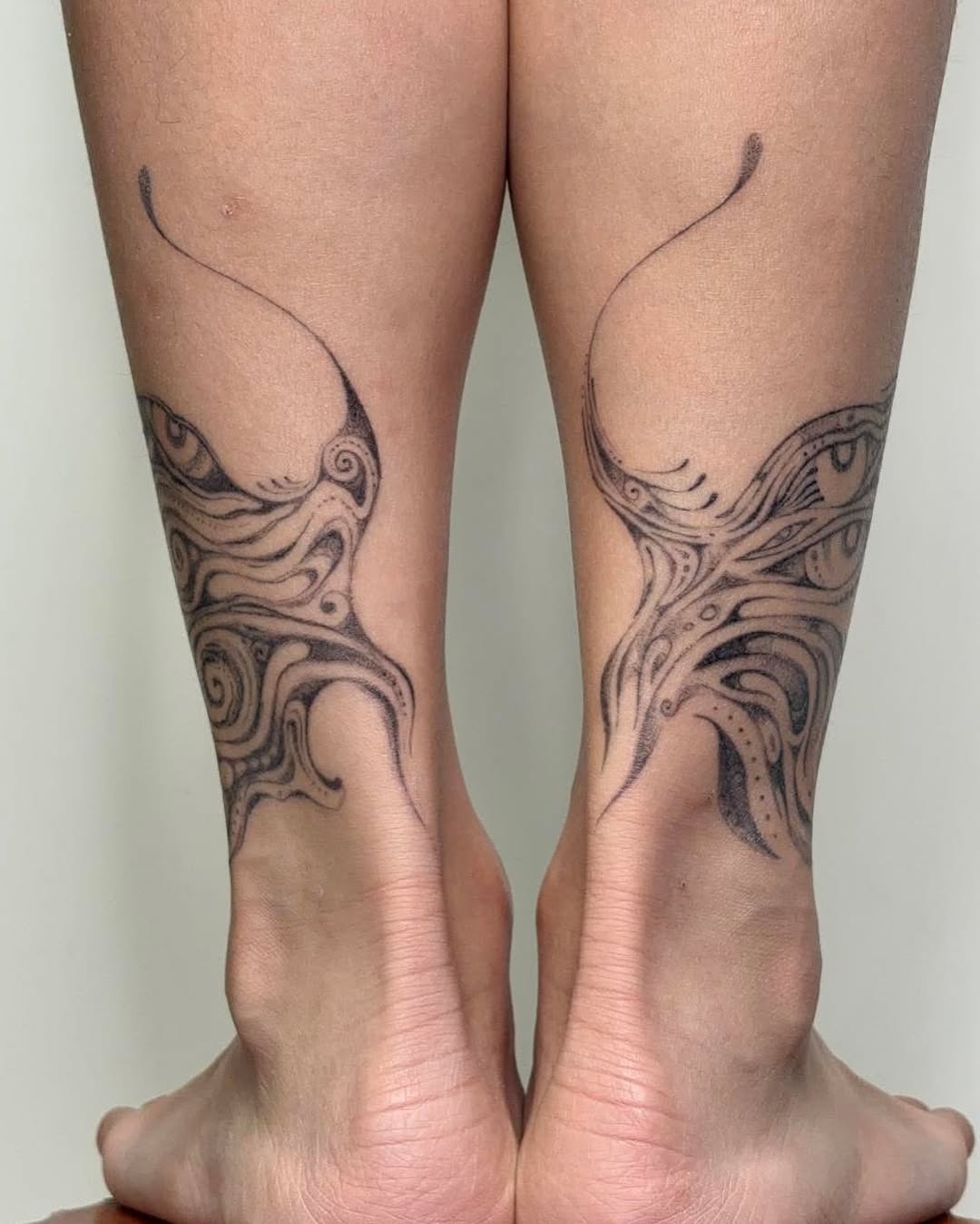 Tattoo by @blauinks — black_and_grey, ornamental