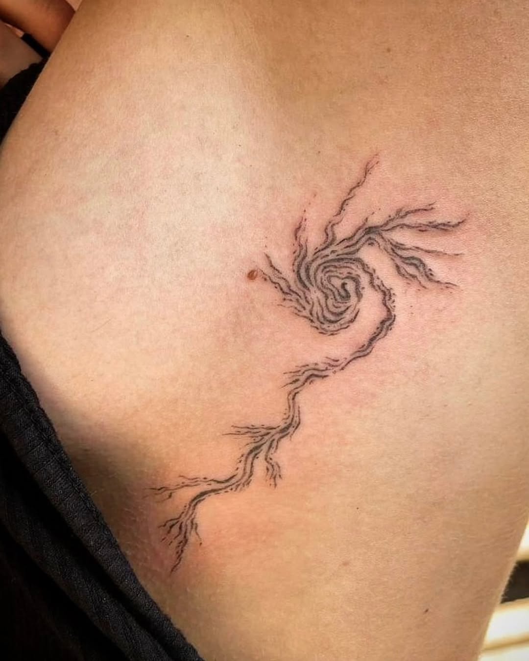 Tattoo by @blauinks — fine_line, dotwork