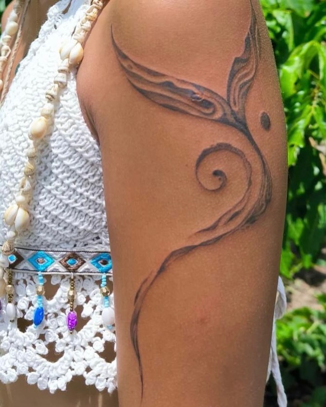 Tattoo by @blauinks — fine_line, black_and_grey