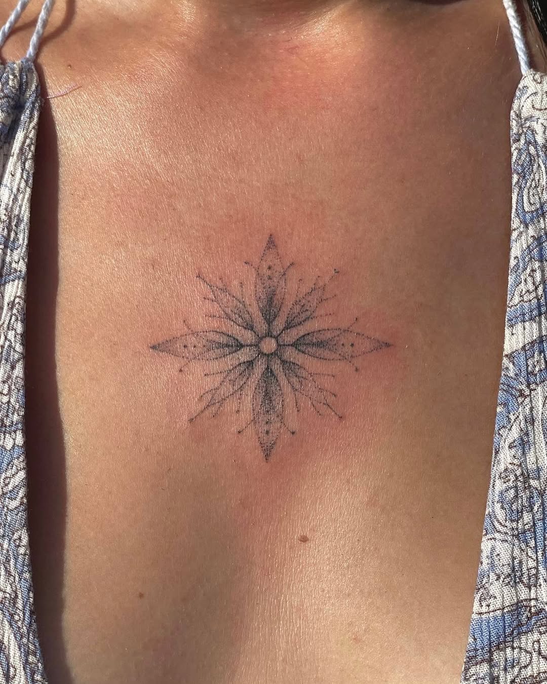 Tattoo by @blauinks — fine_line, dotwork