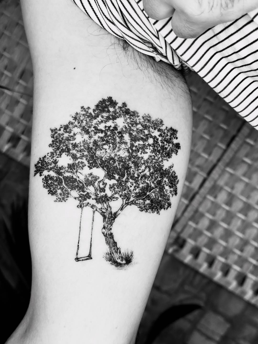 Tattoo by @passthesaltbitch โ illustrative, black_and_grey