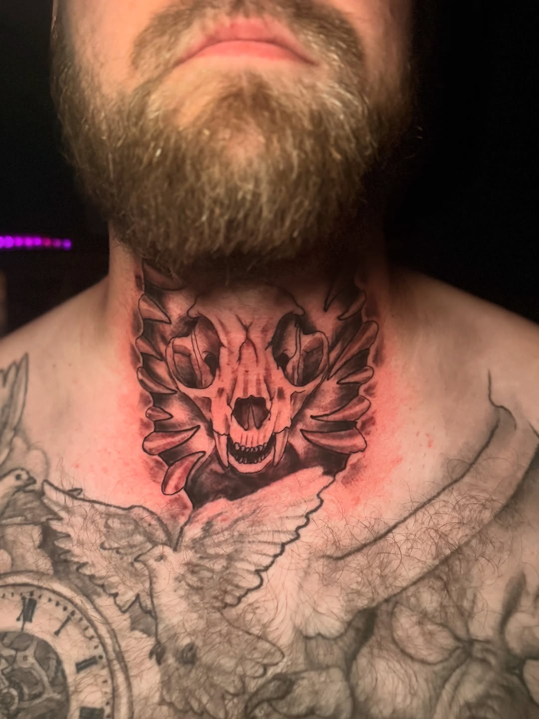 Tattoo by @garrett.morrell — black_and_grey, realism