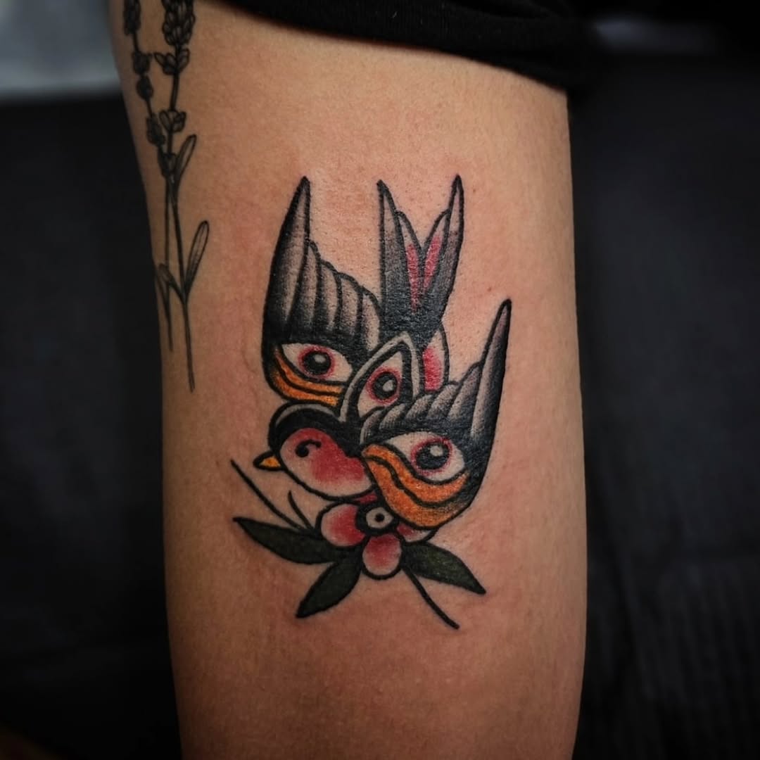 Tattoo by @celinaward — american_traditional