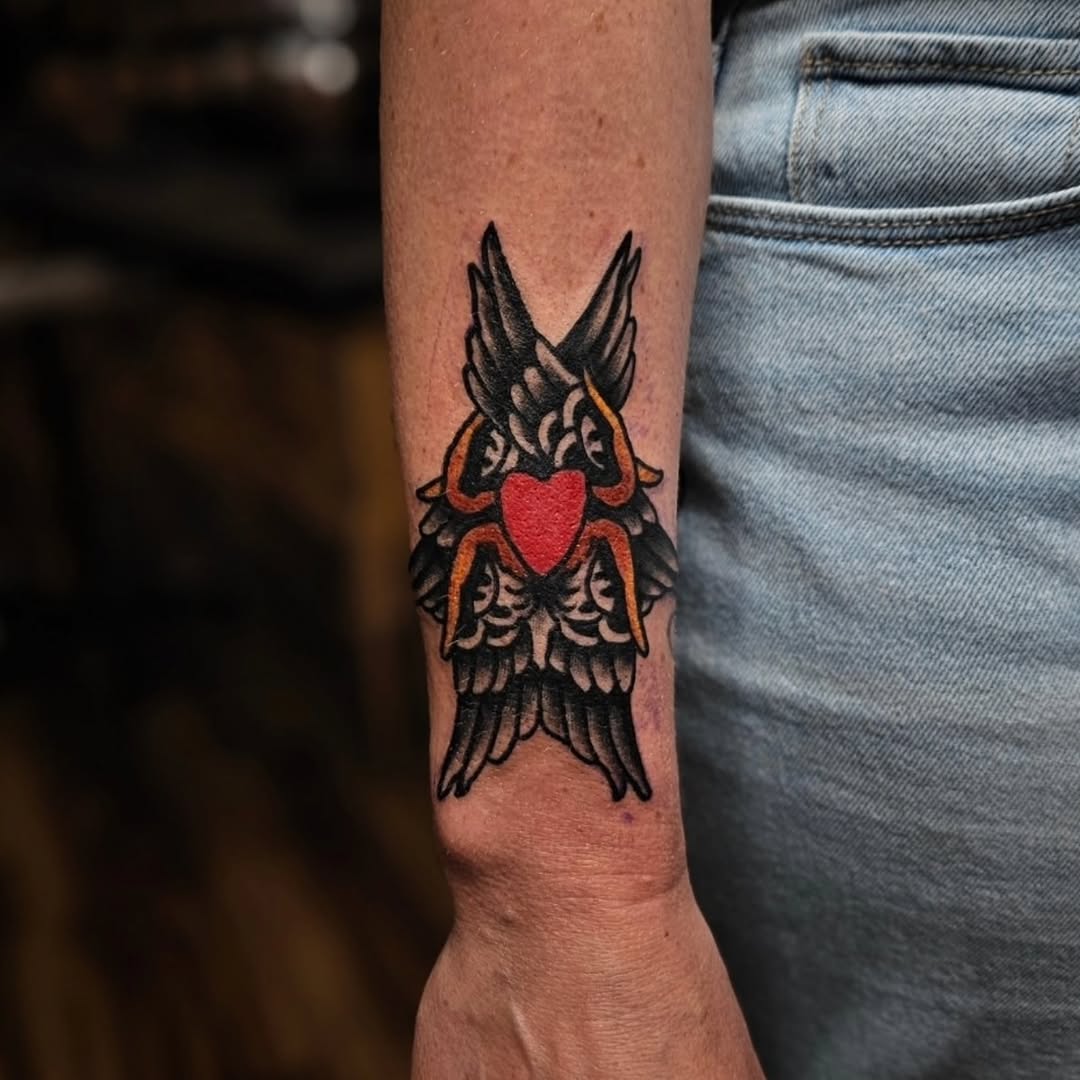Tattoo by @celinaward — american_traditional