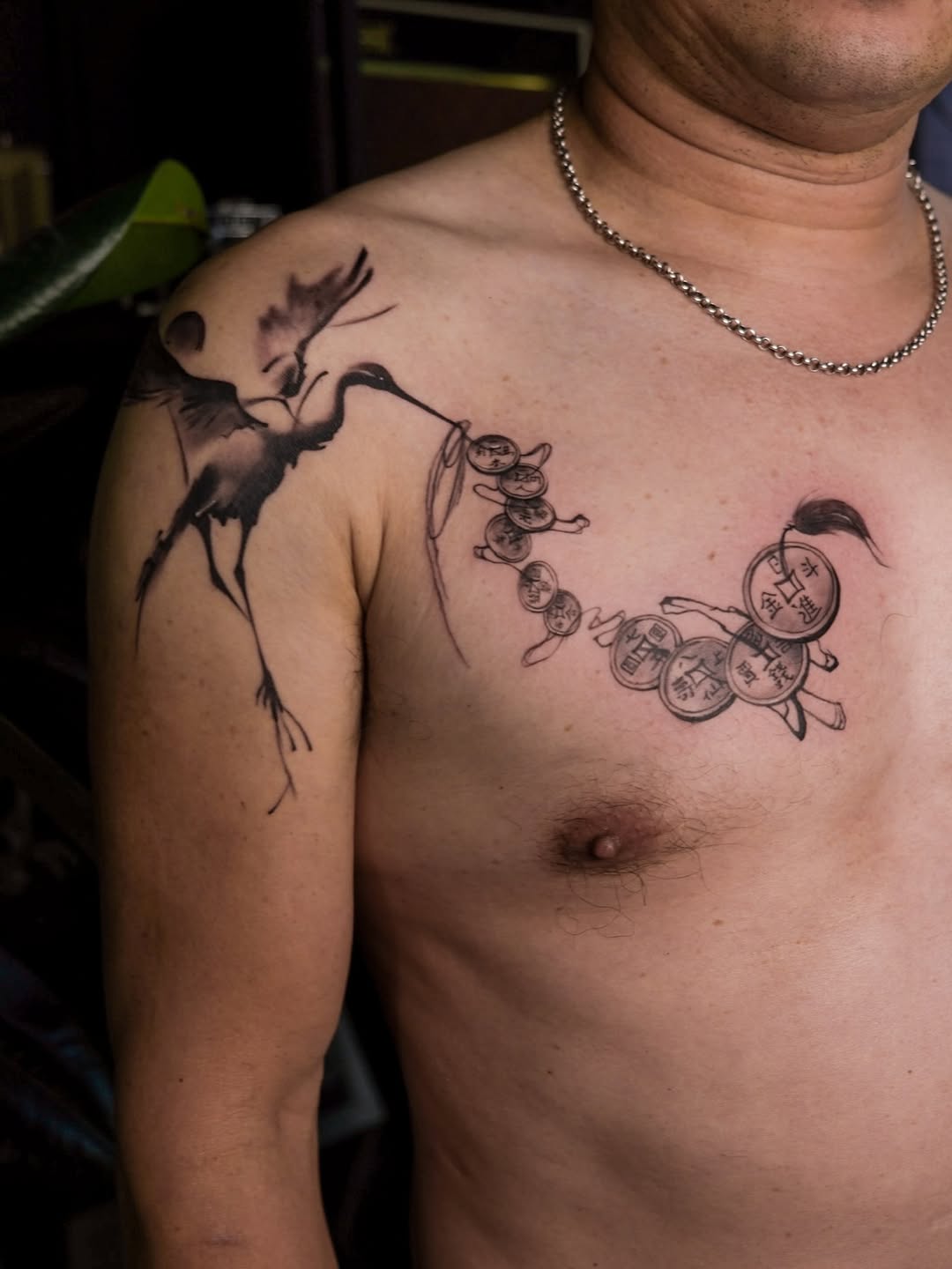 Tattoo by @atgenez β black_and_grey, illustrative