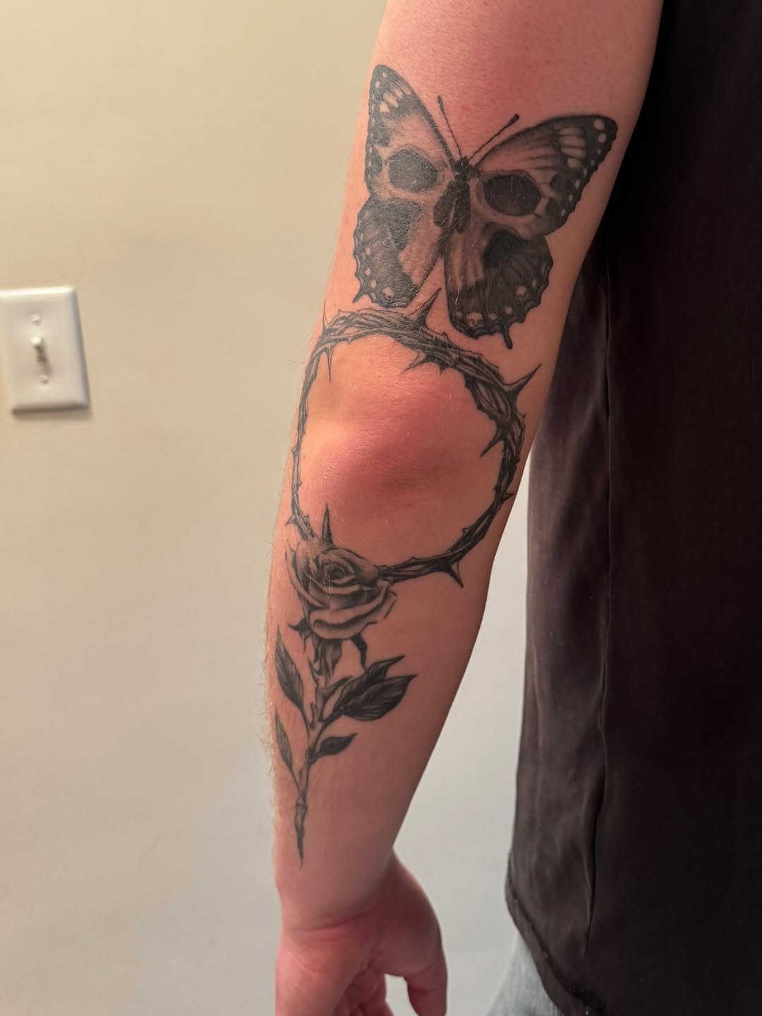 Tattoo by @artofmillion β black_and_grey, dark_realism