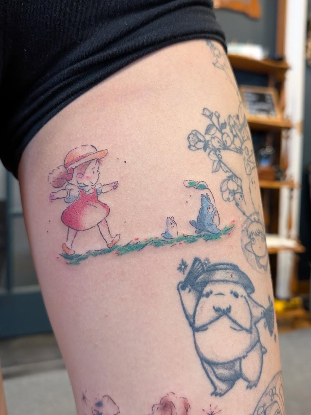 Tattoo by @ilaydaatak โ anime, fine_line