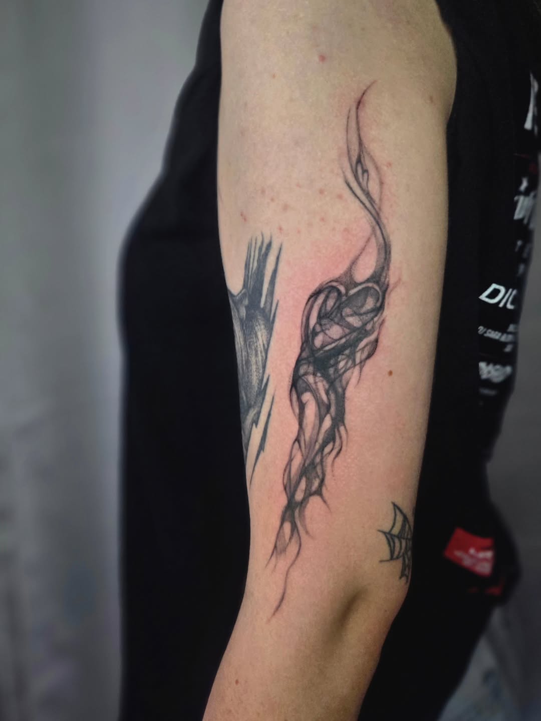 Tattoo by @macchiato.ink โ black_and_grey, illustrative