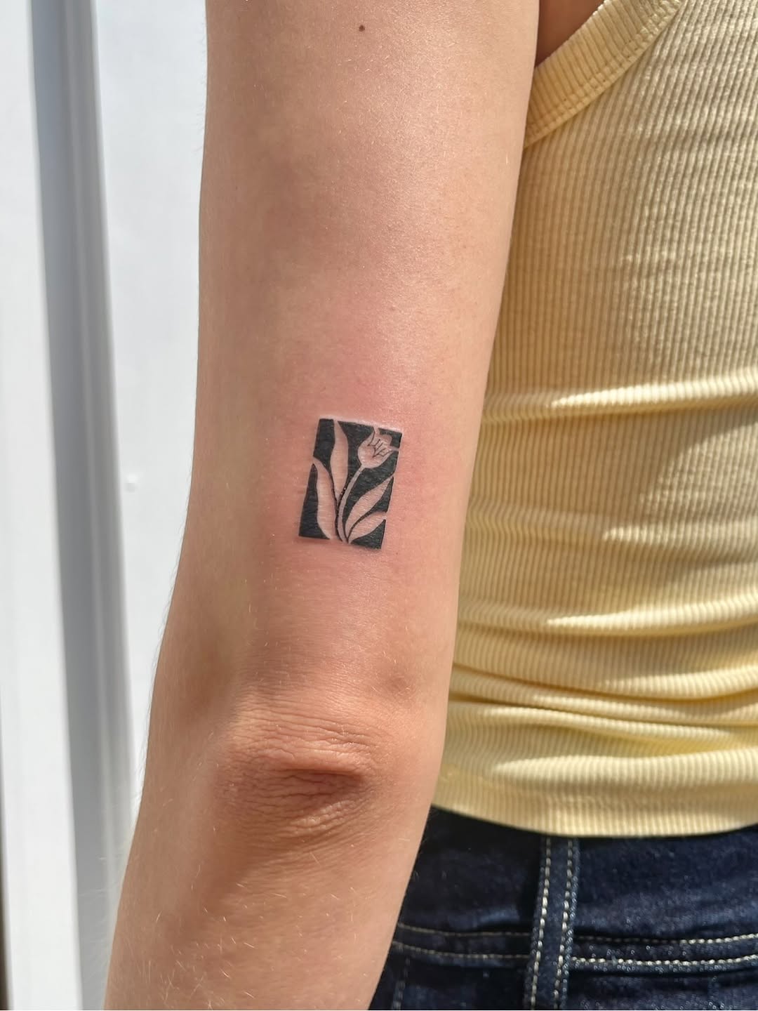 Tattoo by @pop.tats — blackwork, fine_line