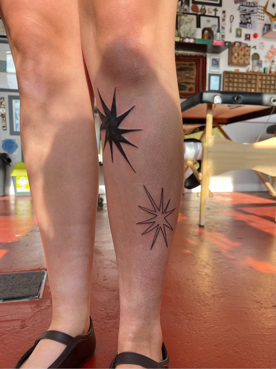 Tattoo by @pop.tats — blackwork, fine_line