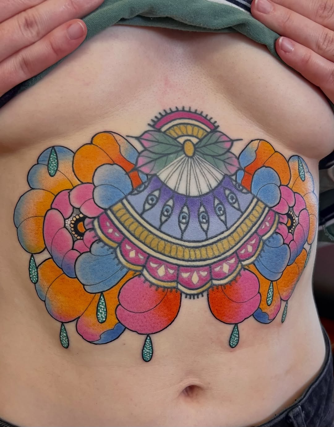 Tattoo by @kate.fluet — neo_traditional, ornamental