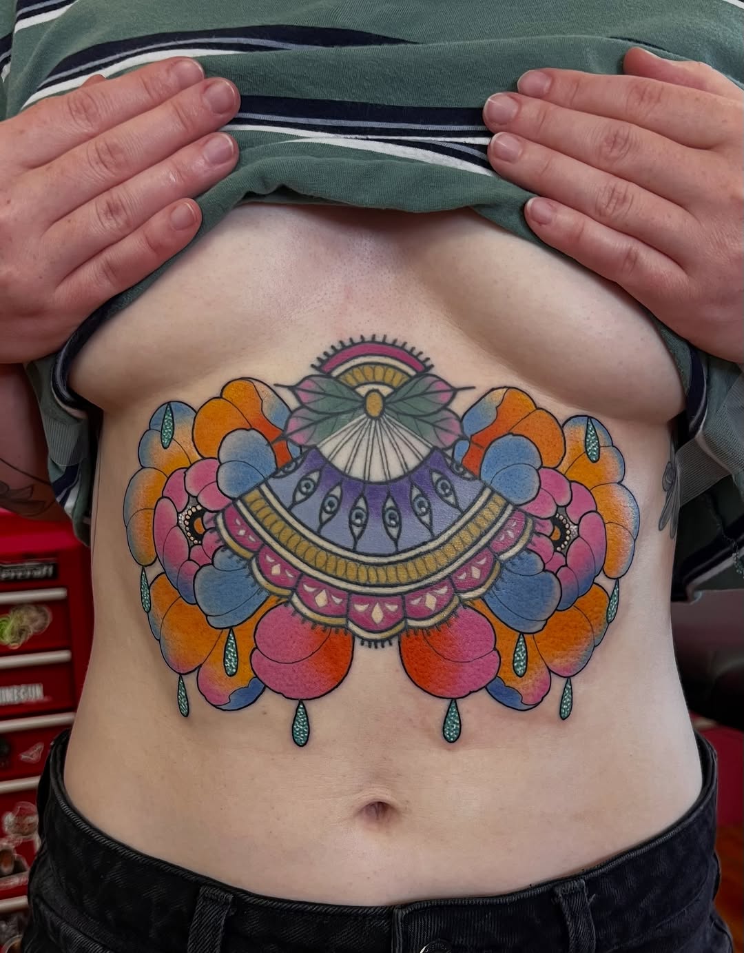 Tattoo by @kate.fluet — neo_traditional, ornamental