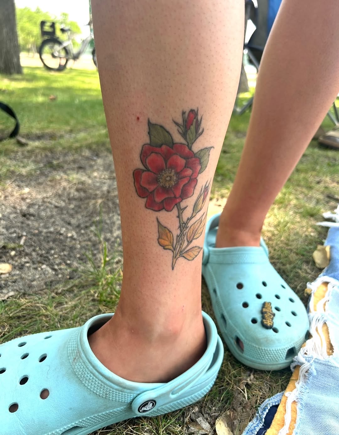 Tattoo by @katelynbraun.art — realism, fine_line