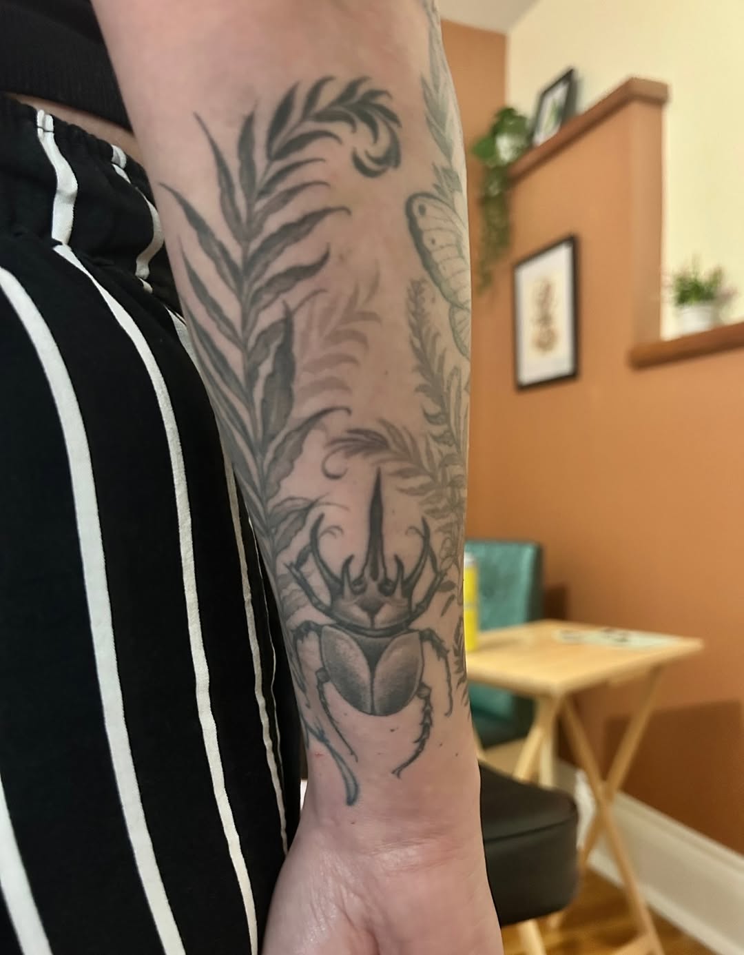 Tattoo by @katelynbraun.art — realism, black_and_grey