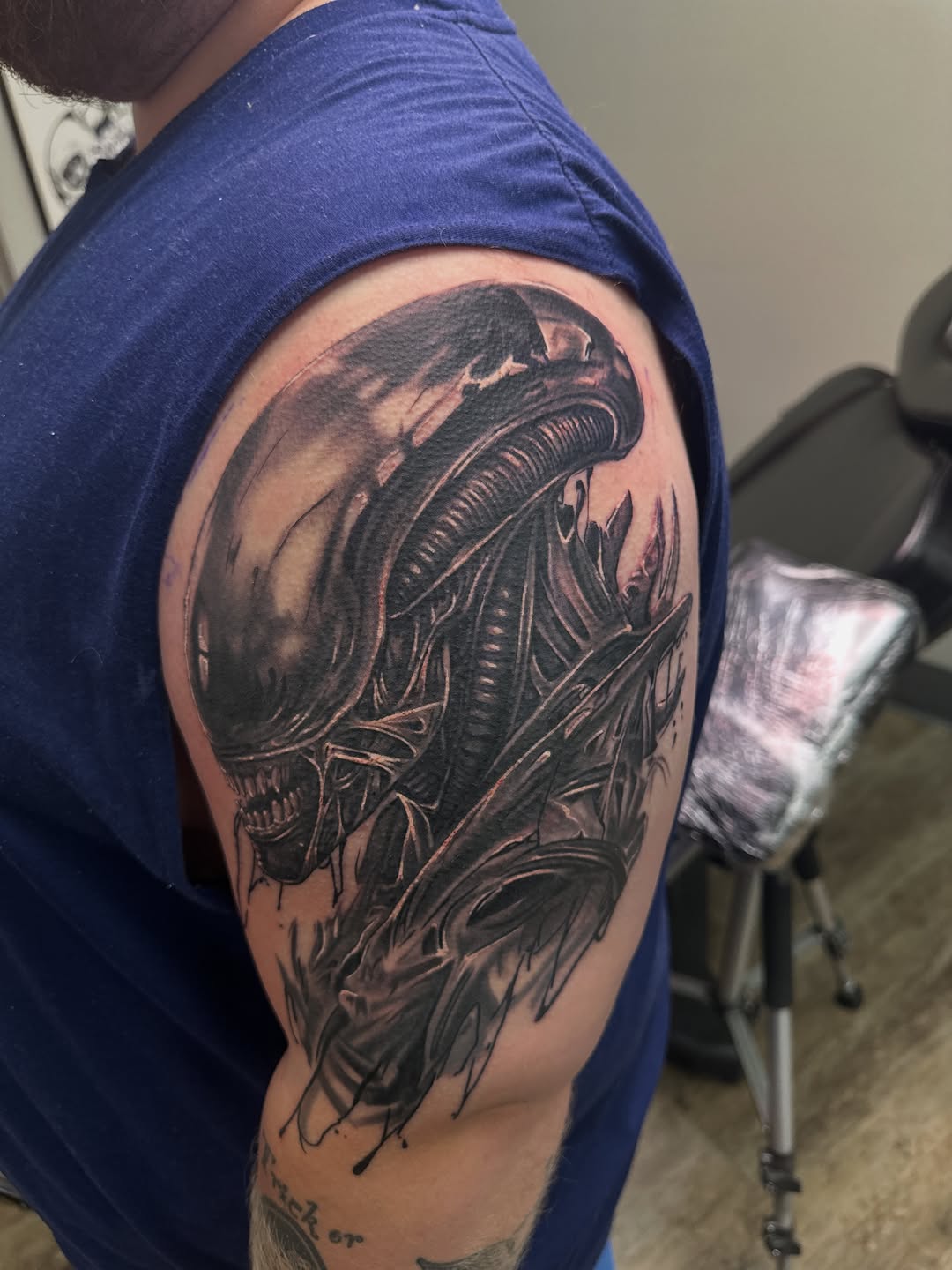 Tattoo by @pyramidofink — realism, black_and_grey