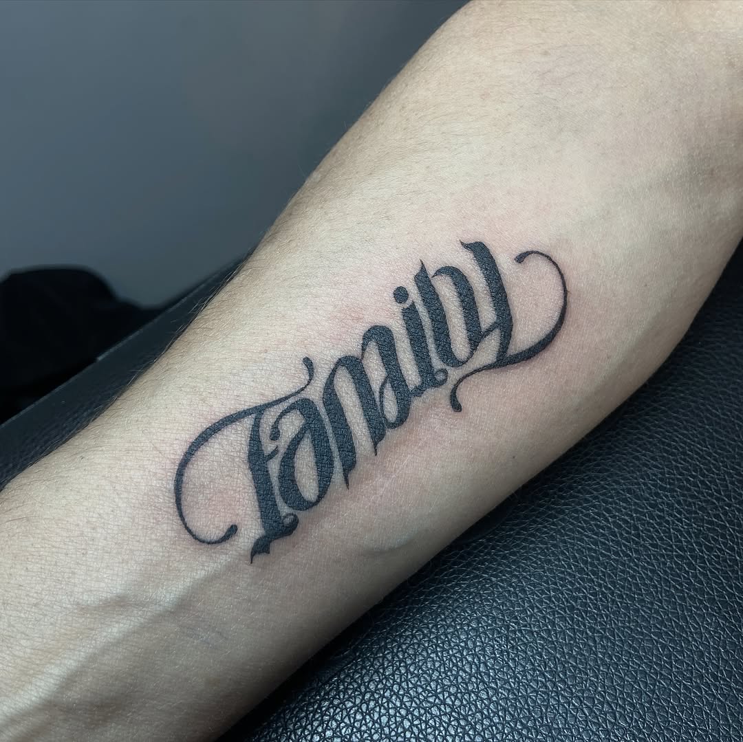 Tattoo by @ilenadoodles β lettering_script