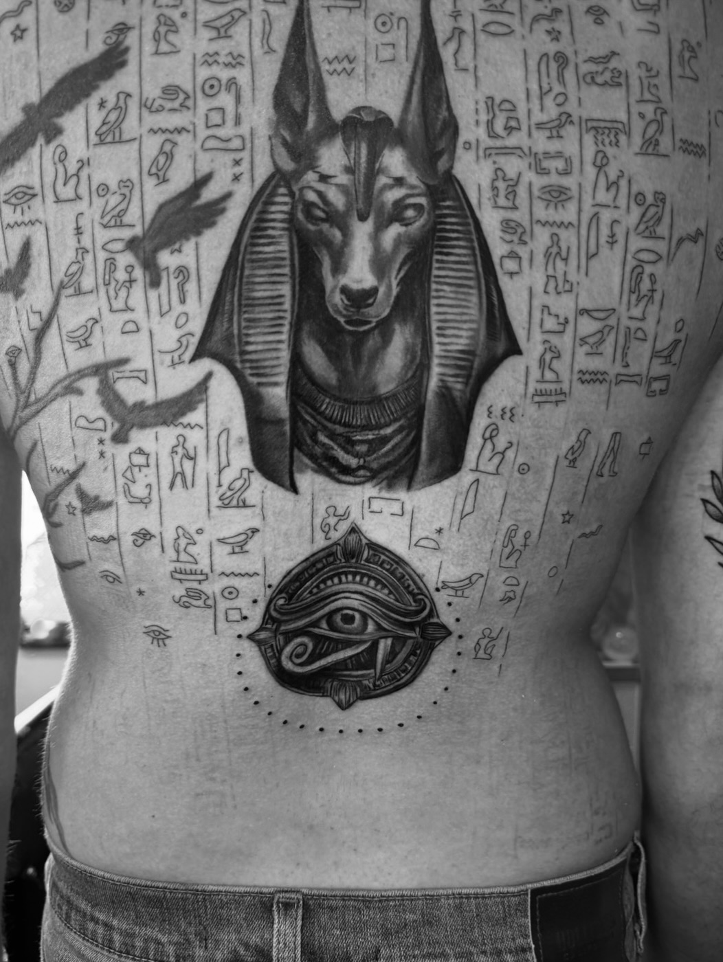 Tattoo by @artifexinks — black_and_grey, realism