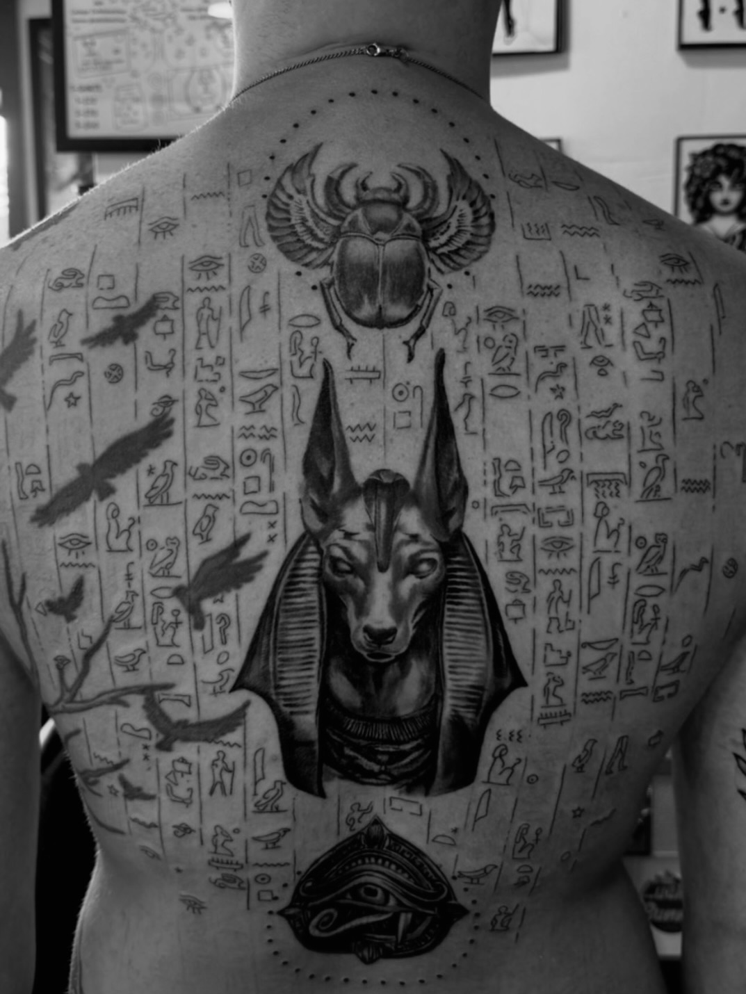 Tattoo by @artifexinks — black_and_grey, realism
