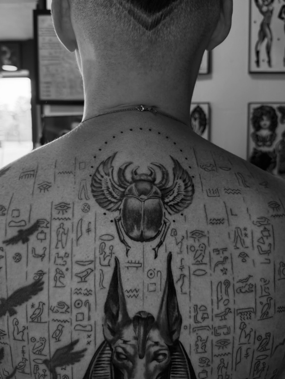Tattoo by @artifexinks — black_and_grey, realism