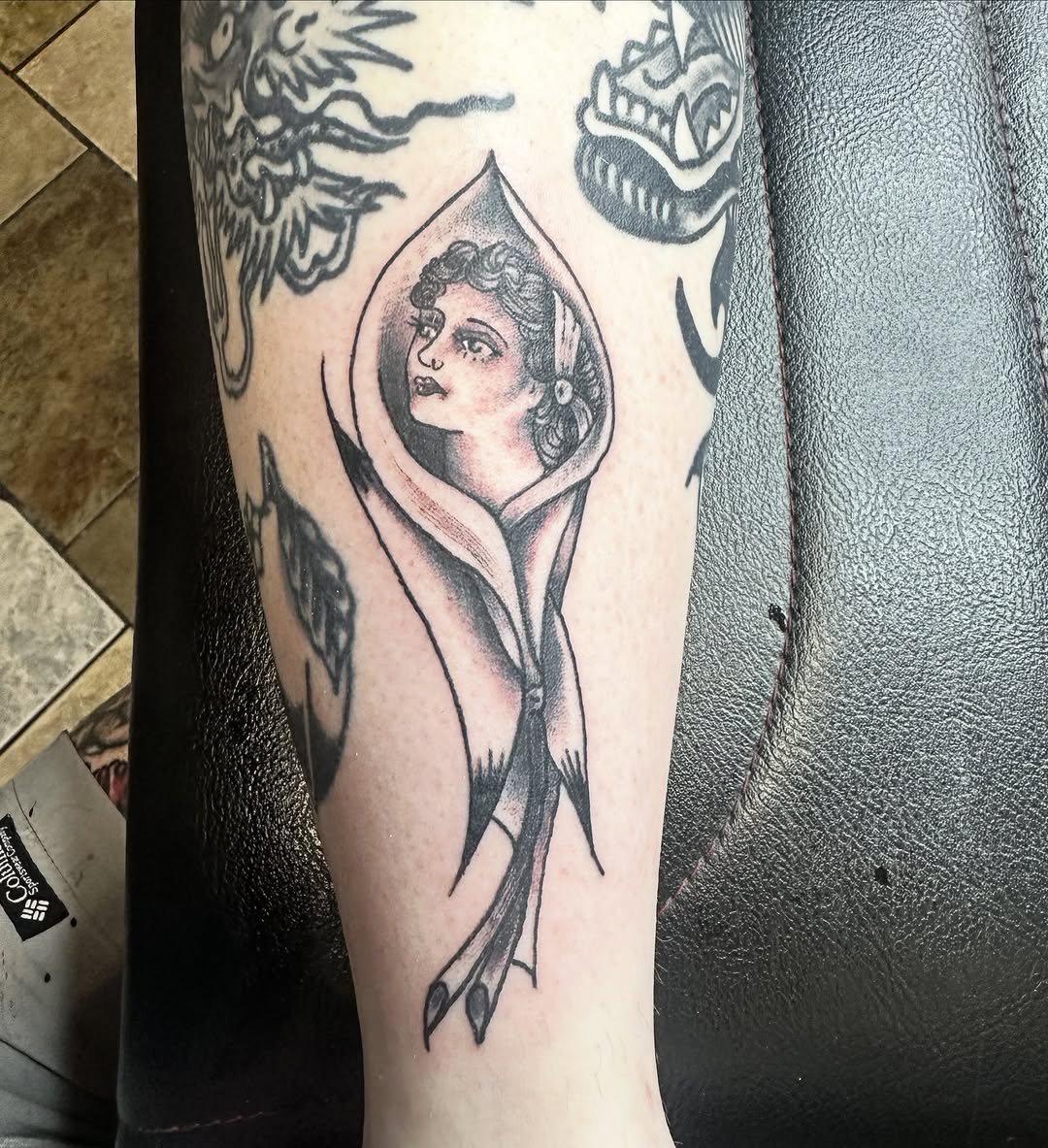 Tattoo by @n8harmon — american_traditional, black_and_grey