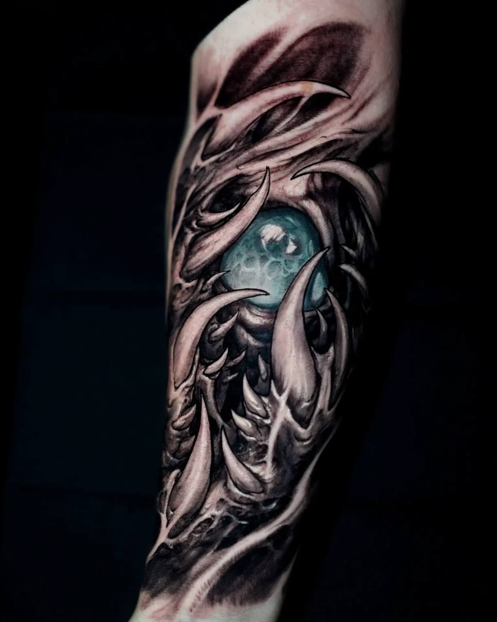 Tattoo by @roman_hide โ realism, dark_realism