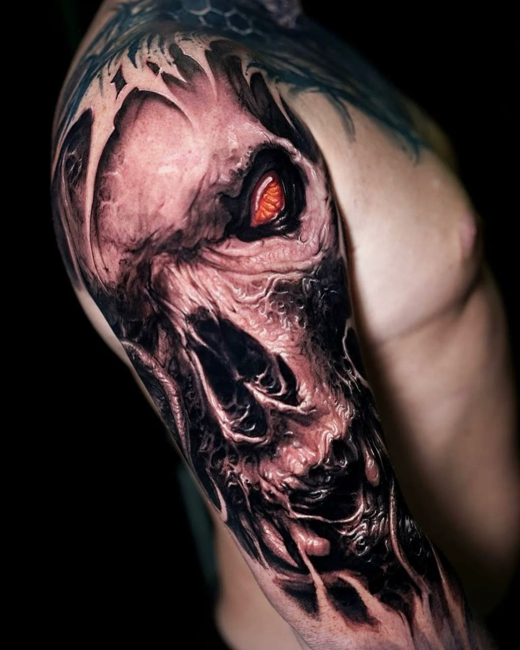 Tattoo by @roman_hide โ realism, dark_realism