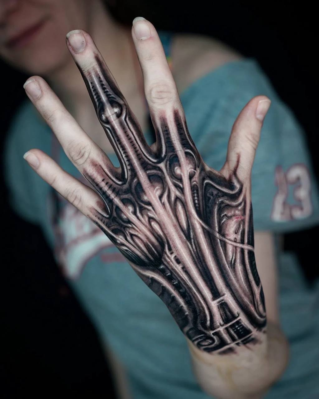 Tattoo by @roman_hide โ realism, black_and_grey