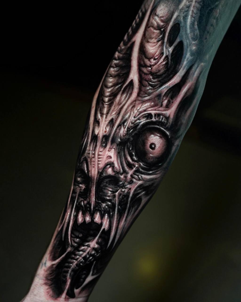 Tattoo by @roman_hide โ realism, dark_realism