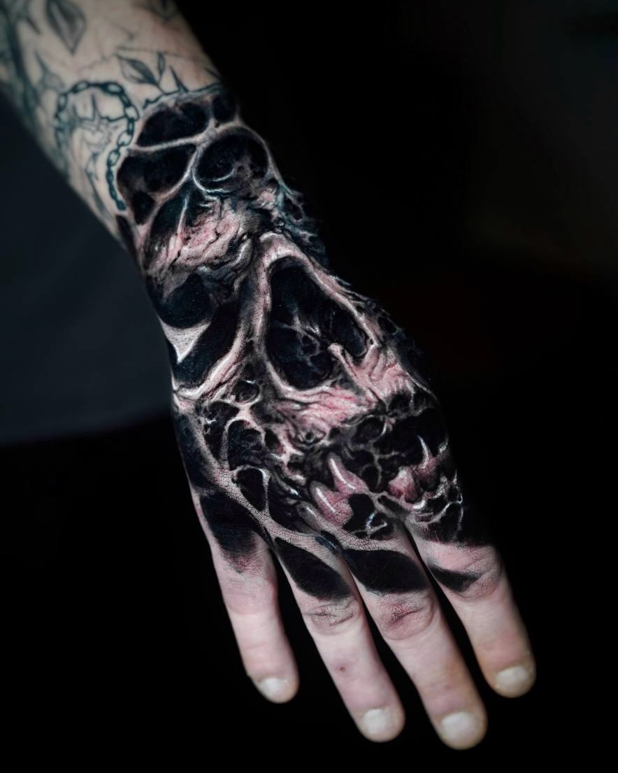 Tattoo by @roman_hide โ black_and_grey, realism