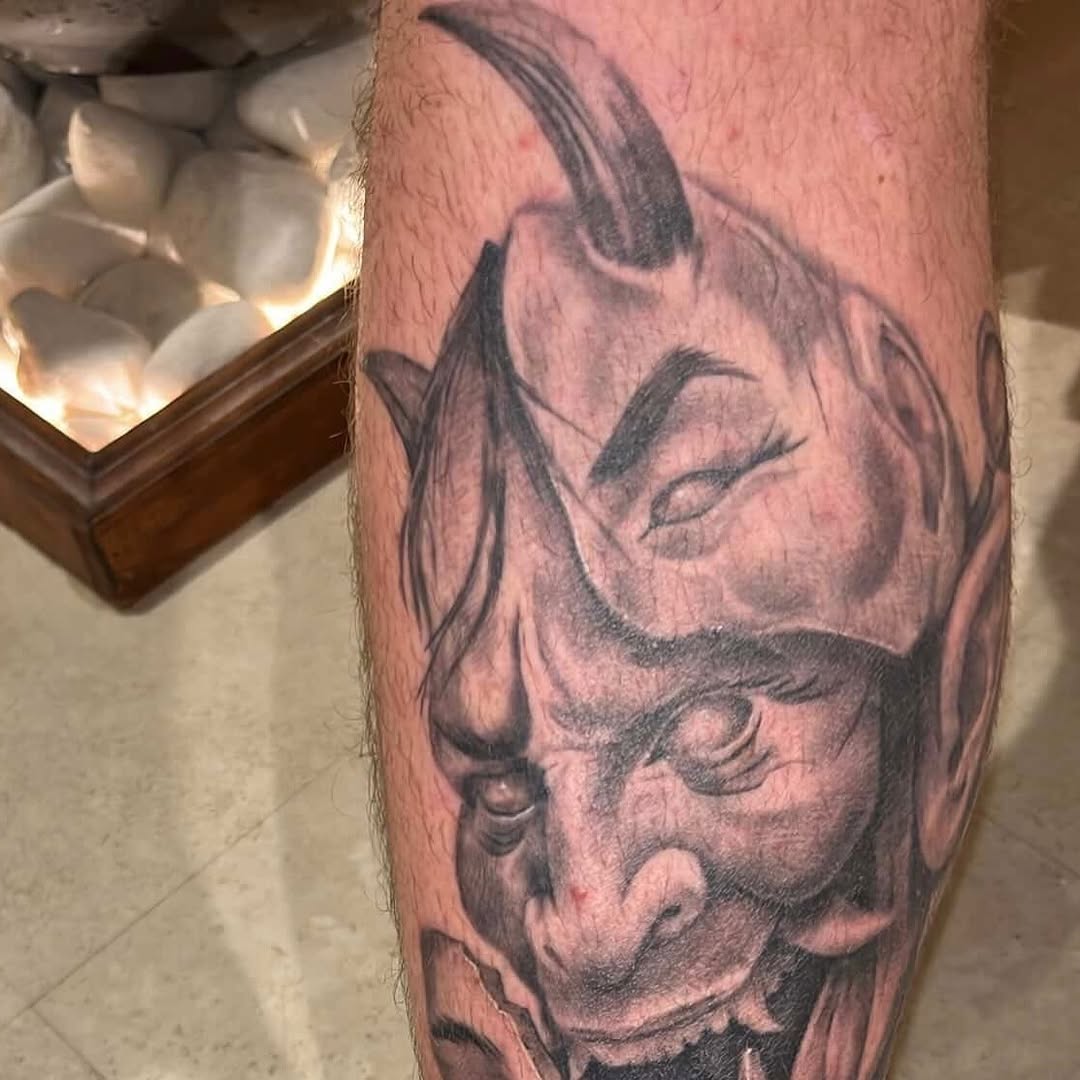 Tattoo by @22.co.uk — realism, black_and_grey
