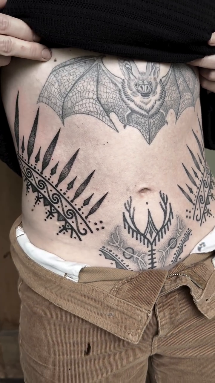 Tattoo by @sanctumsenunatattoo โ geometric, blackwork