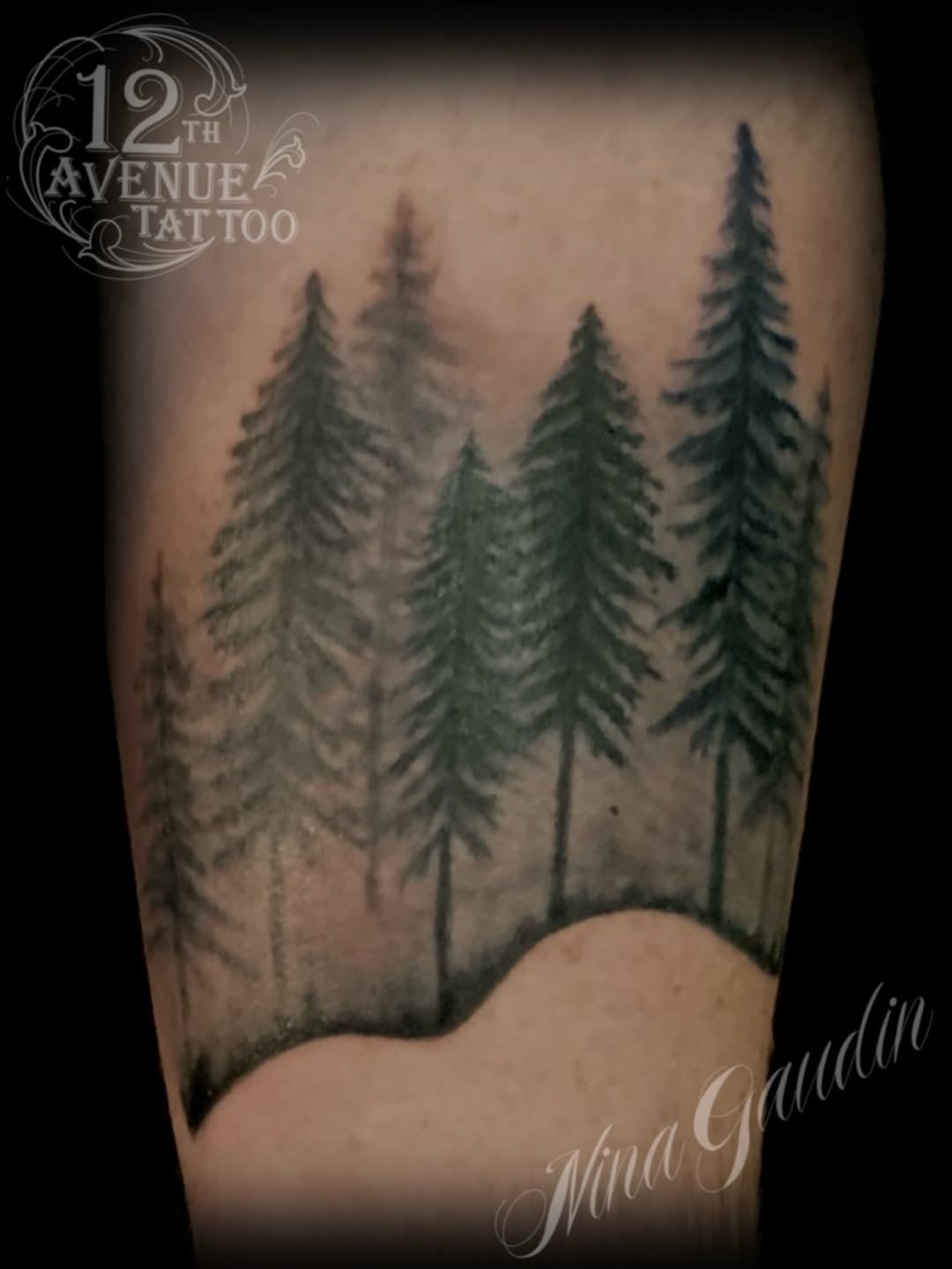 Tattoo by @tattoosbynina — black_and_grey, realism