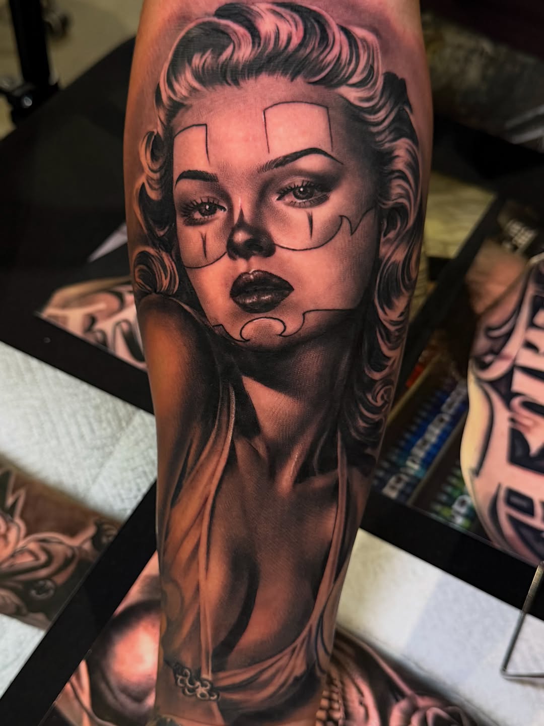 Tattoo by @suave.serg714 β realism, chicano