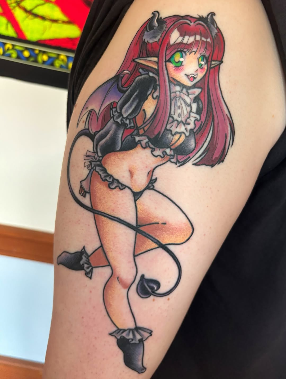 Tattoo by @toriwartooth — anime, neo_traditional