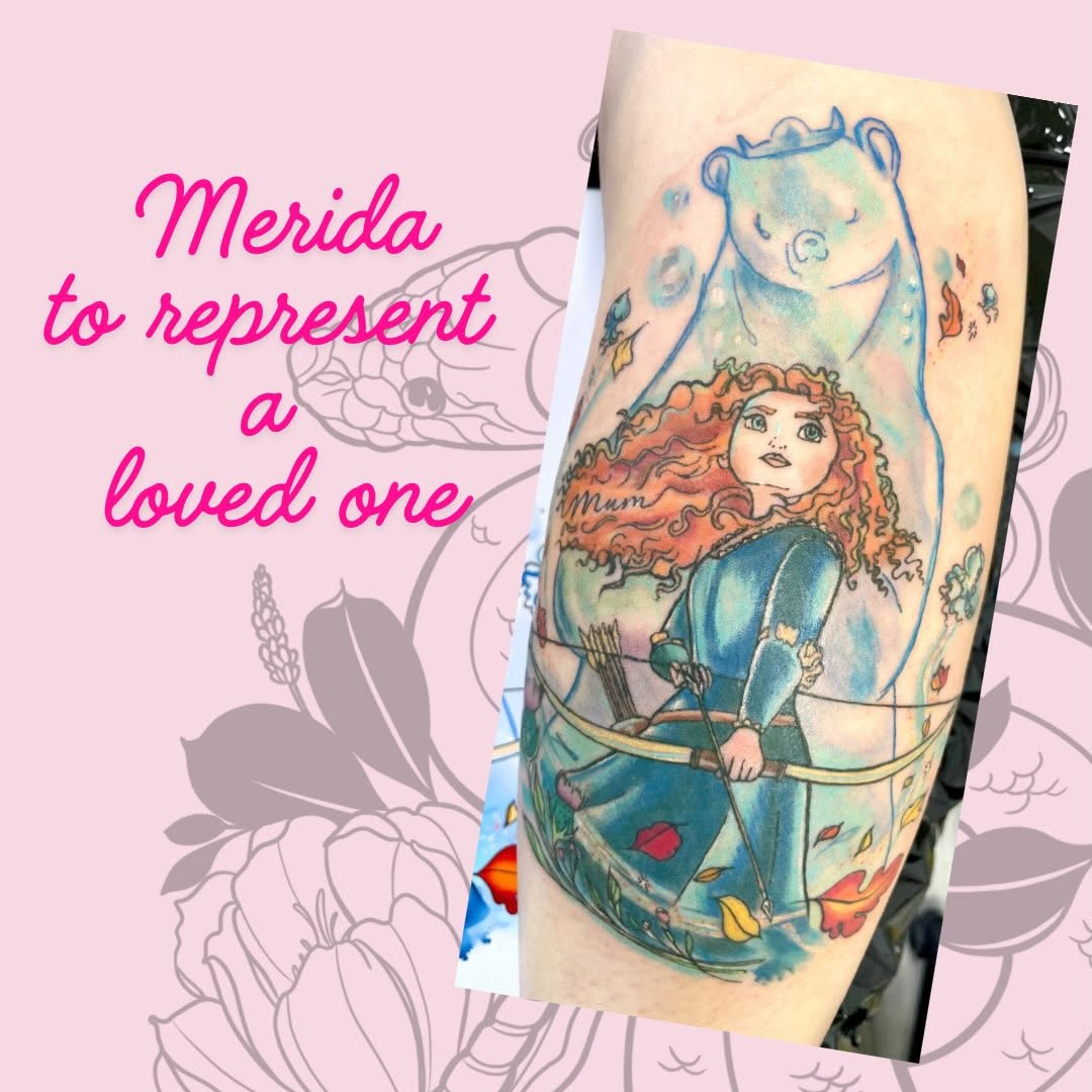 Tattoo by @natalietrueink_ — anime, illustrative