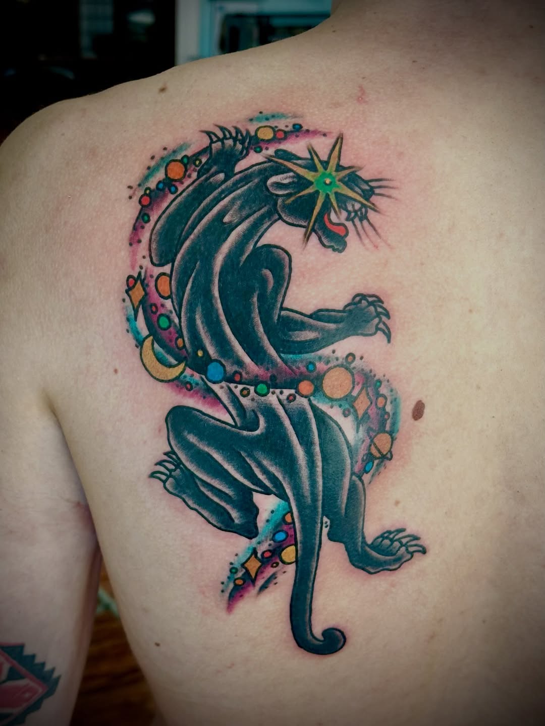 Tattoo by @christos_tattoos — neo_traditional, blackwork