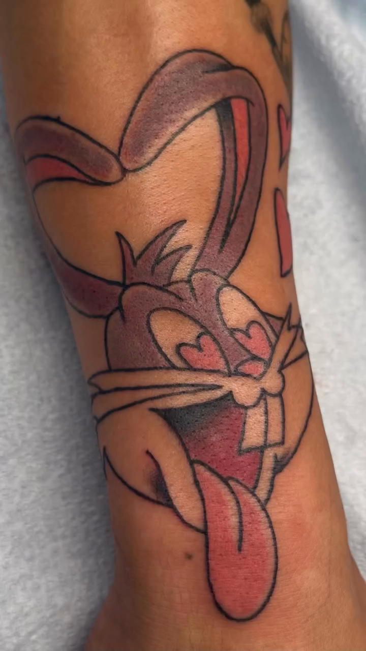 Tattoo by @cryptidtattooer — american_traditional