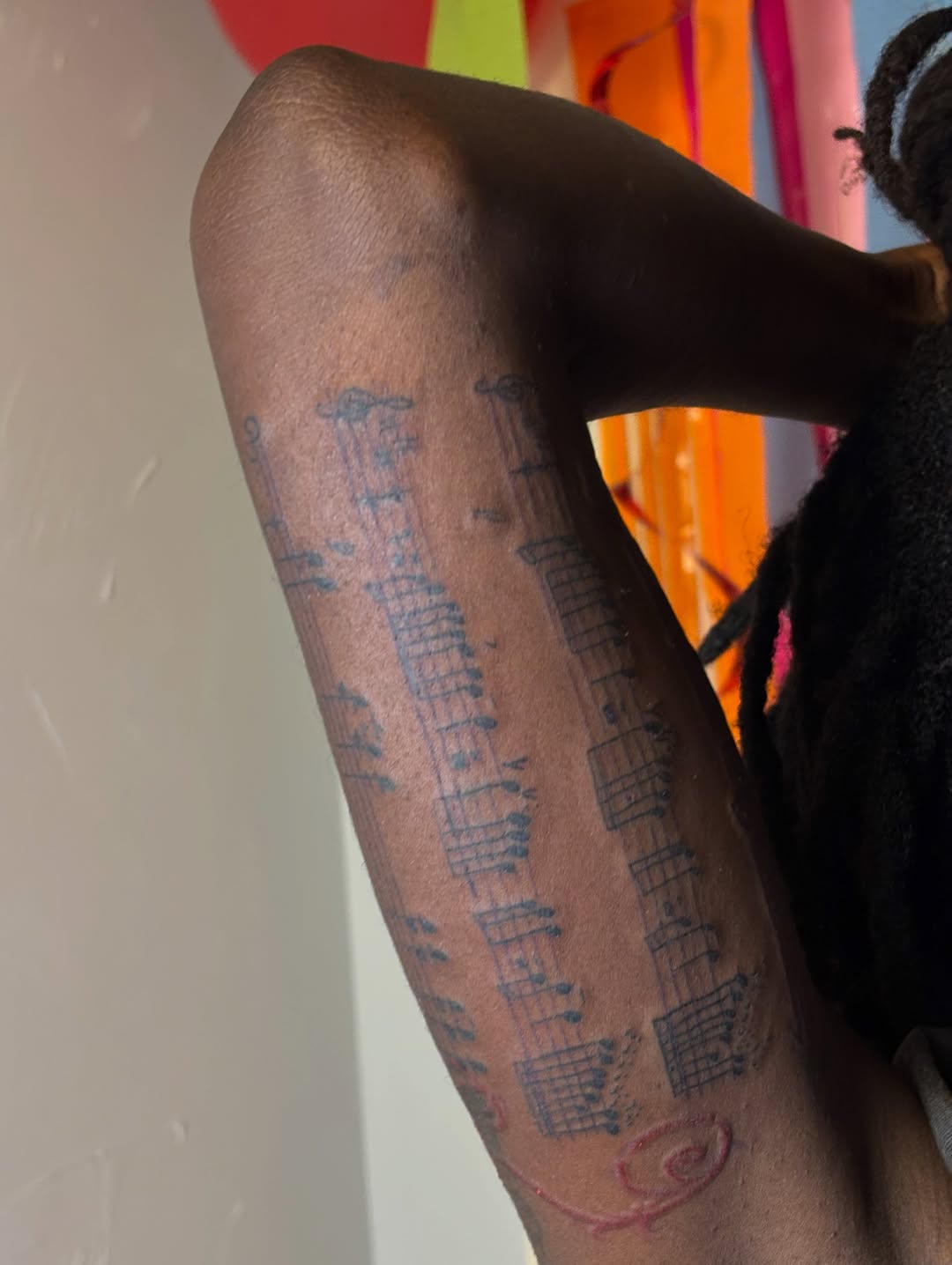 Tattoo by @skorpioink — lettering_script